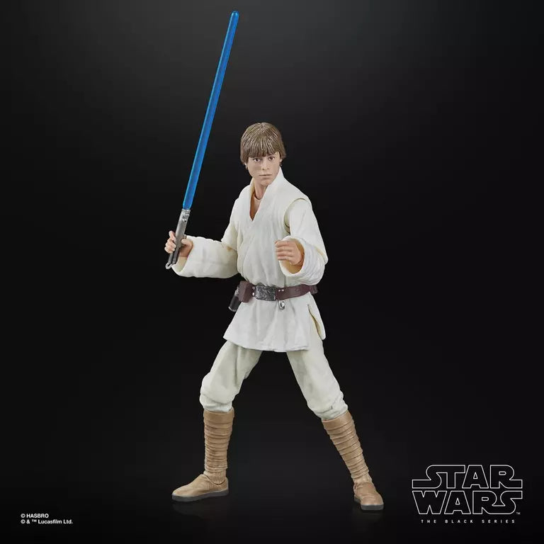 Star Wars The Black Series A New Hope Luke Skywalker 6-Inch Action Figure (Hasbro)