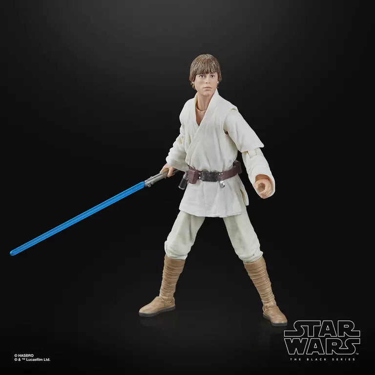 Star Wars The Black Series A New Hope Luke Skywalker 6-Inch Action Figure (Hasbro)