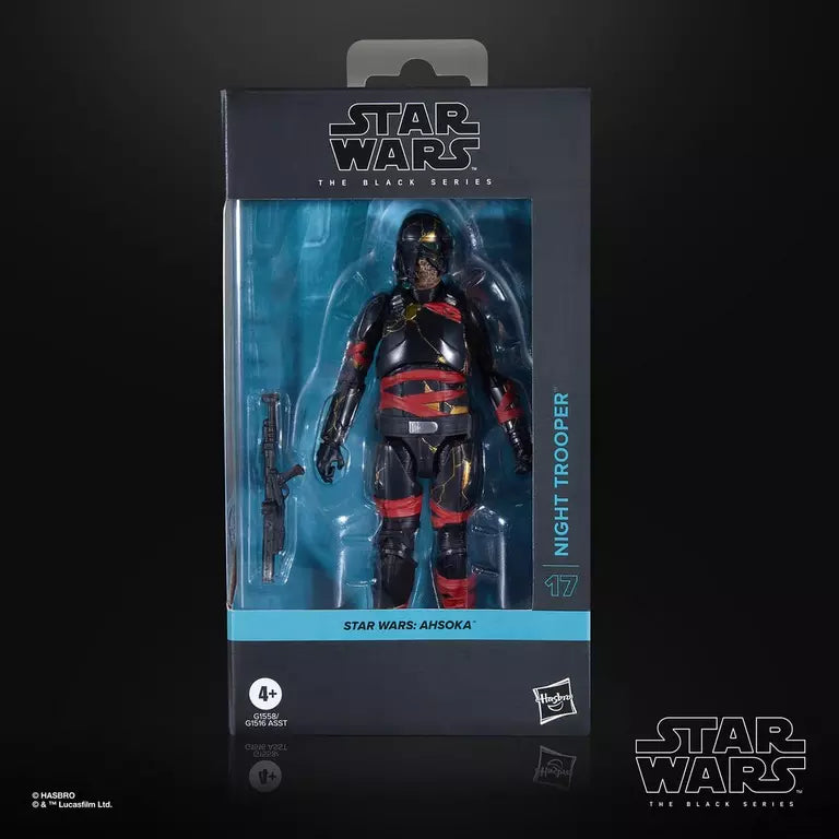 Star Wars: The Black Series 6" Night Trooper (Ahsoka) Action Figure (Hasbro)