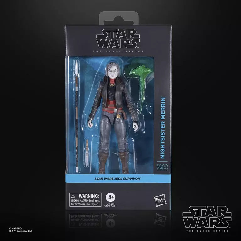 Star Wars: The Black Series 6" Nightsister Merrin (Jedi: Survivor) Action Figure (Hasbro)