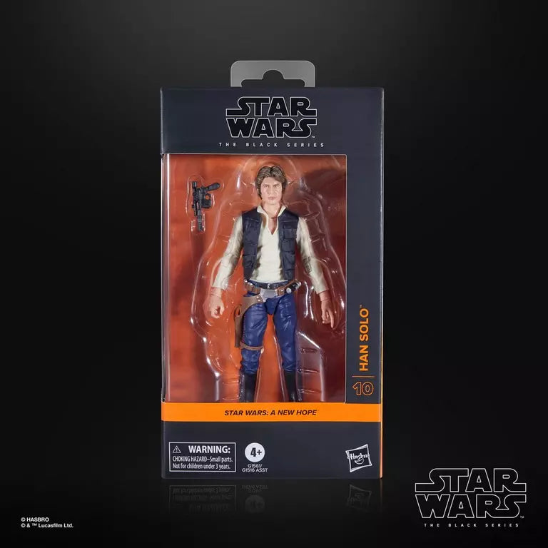Star Wars: The Black Series 6" Han Solo (A New Hope) Action Figure (Hasbro)