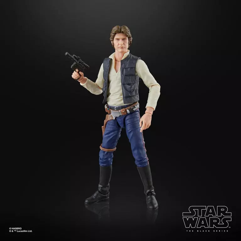 Star Wars: The Black Series 6" Han Solo (A New Hope) Action Figure (Hasbro)