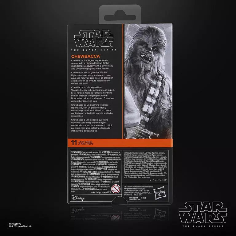 Star Wars: The Black Series 6" Chewbacca (A New Hope) Action Figure (Hasbro)