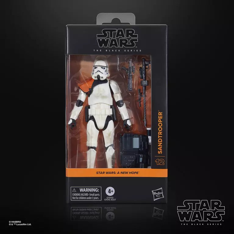 Star Wars: The Black Series 6" Sandtrooper (A New Hope) Action Figure (Hasbro)