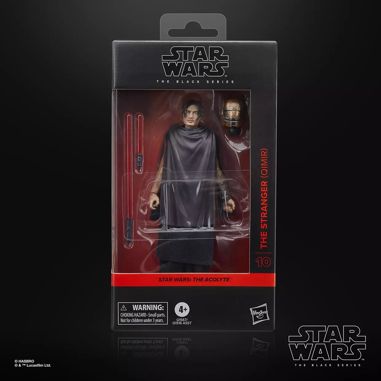 Star Wars: The Black Series The Stranger (Qimir) (The Acolyte) Action Figure (Hasbro)