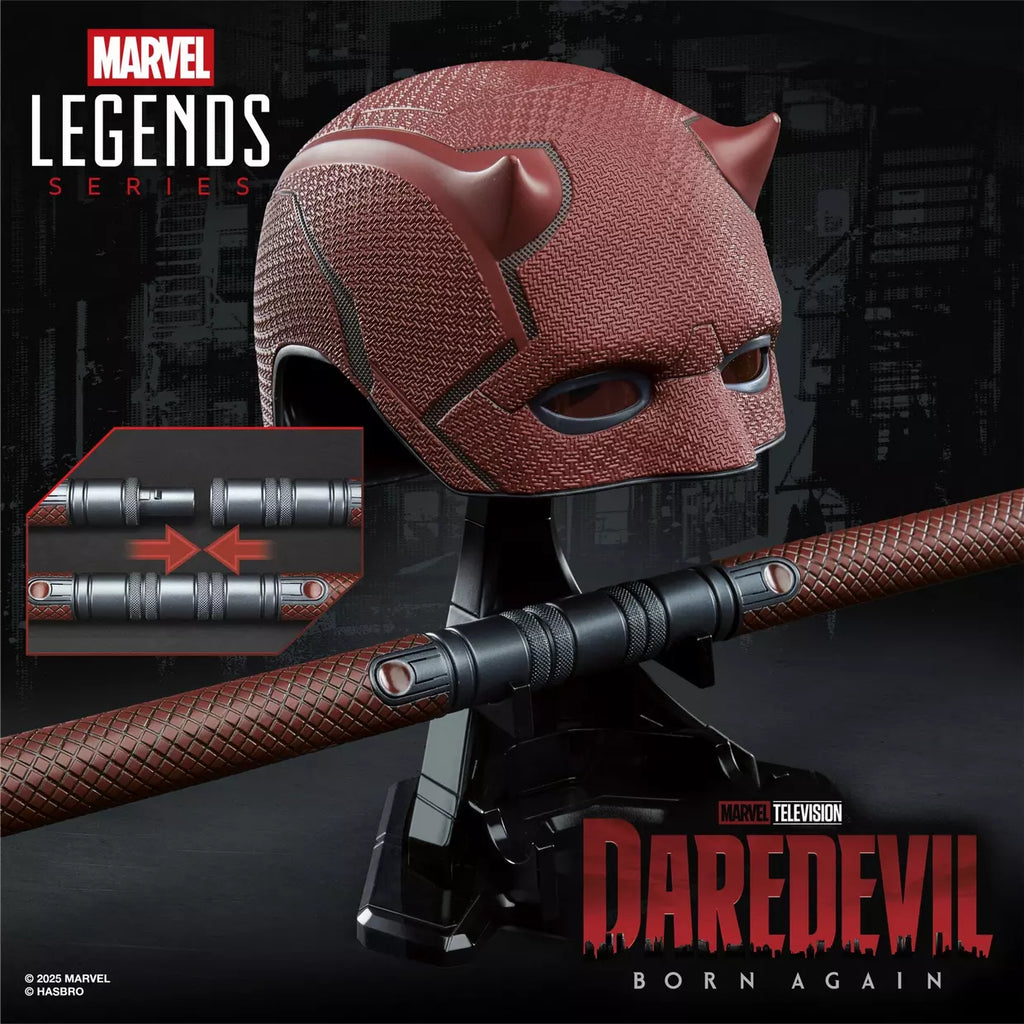 🔥PRESALE🔥Daredevil: Born Again Marvel Legends Daredevil Premium Roleplay Mask and Billy Clubs (Hasbro)