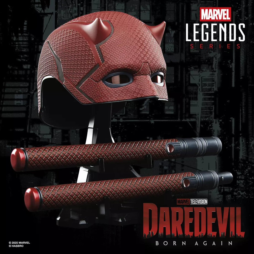 🔥PRESALE🔥Daredevil: Born Again Marvel Legends Daredevil Premium Roleplay Mask and Billy Clubs (Hasbro)