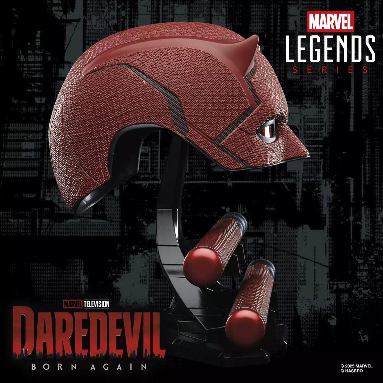 🔥PRESALE🔥Daredevil: Born Again Marvel Legends Daredevil Premium Roleplay Mask and Billy Clubs (Hasbro)