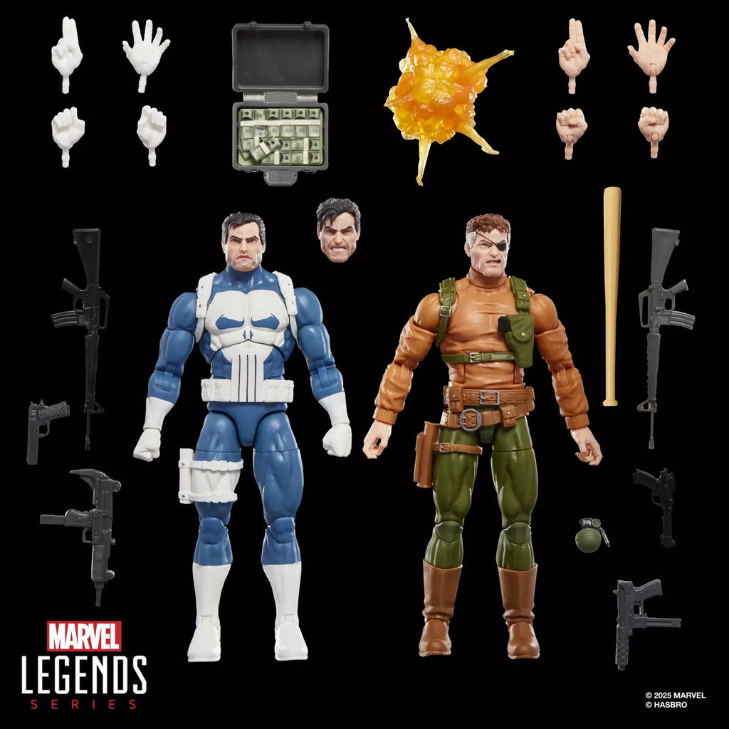 🔥PRESALE🔥The Punisher Marvel Legends Gamerverse Punisher & Nick Fury Action Figure Two-Pack (Hasbro)