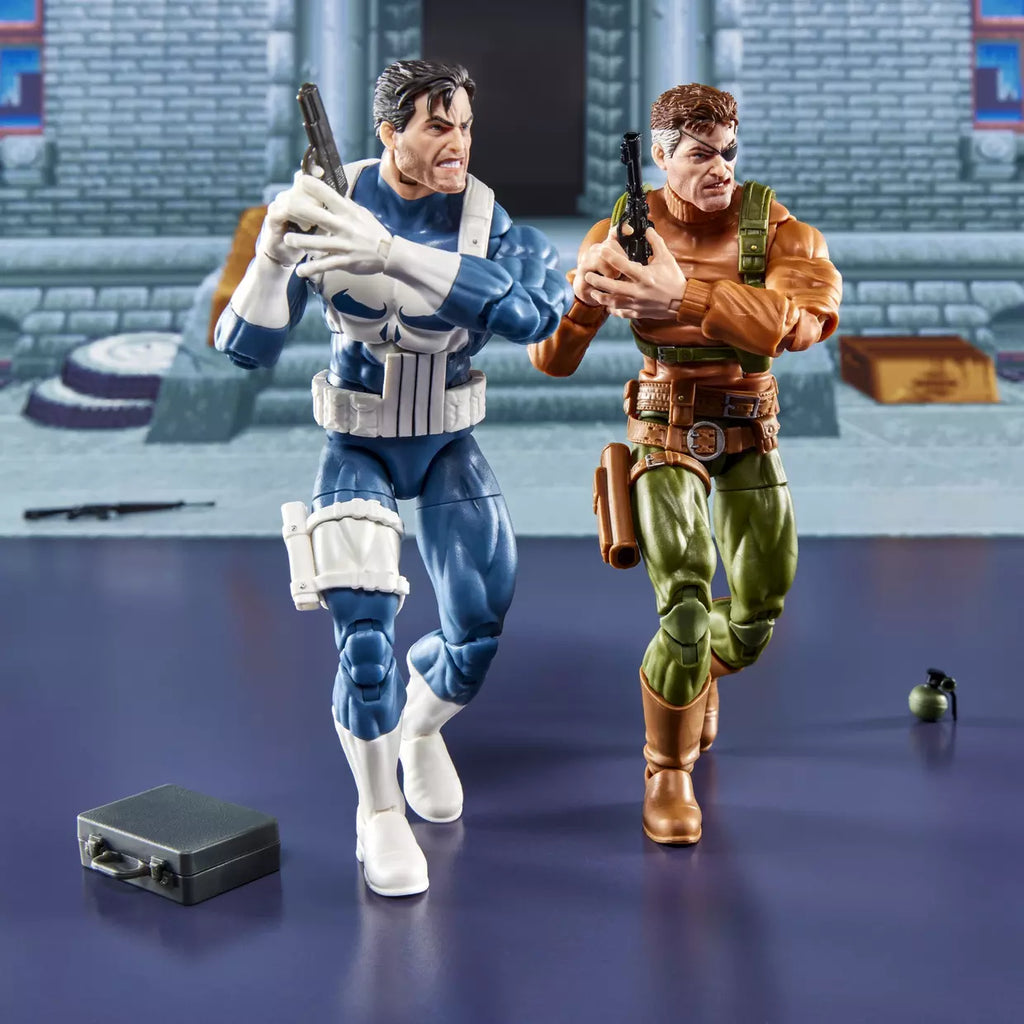 🔥PRESALE🔥The Punisher Marvel Legends Gamerverse Punisher & Nick Fury Action Figure Two-Pack (Hasbro)