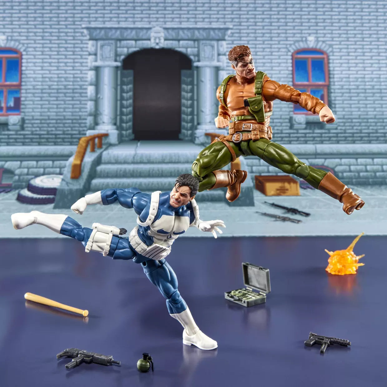 🔥PRESALE🔥The Punisher Marvel Legends Gamerverse Punisher & Nick Fury Action Figure Two-Pack (Hasbro)