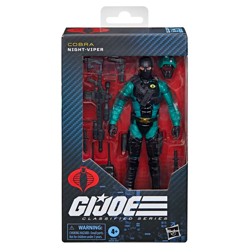 🔥PRESALE🔥G.I. Joe Classified Series #187 Night-Viper Action Figure (Hasbro)