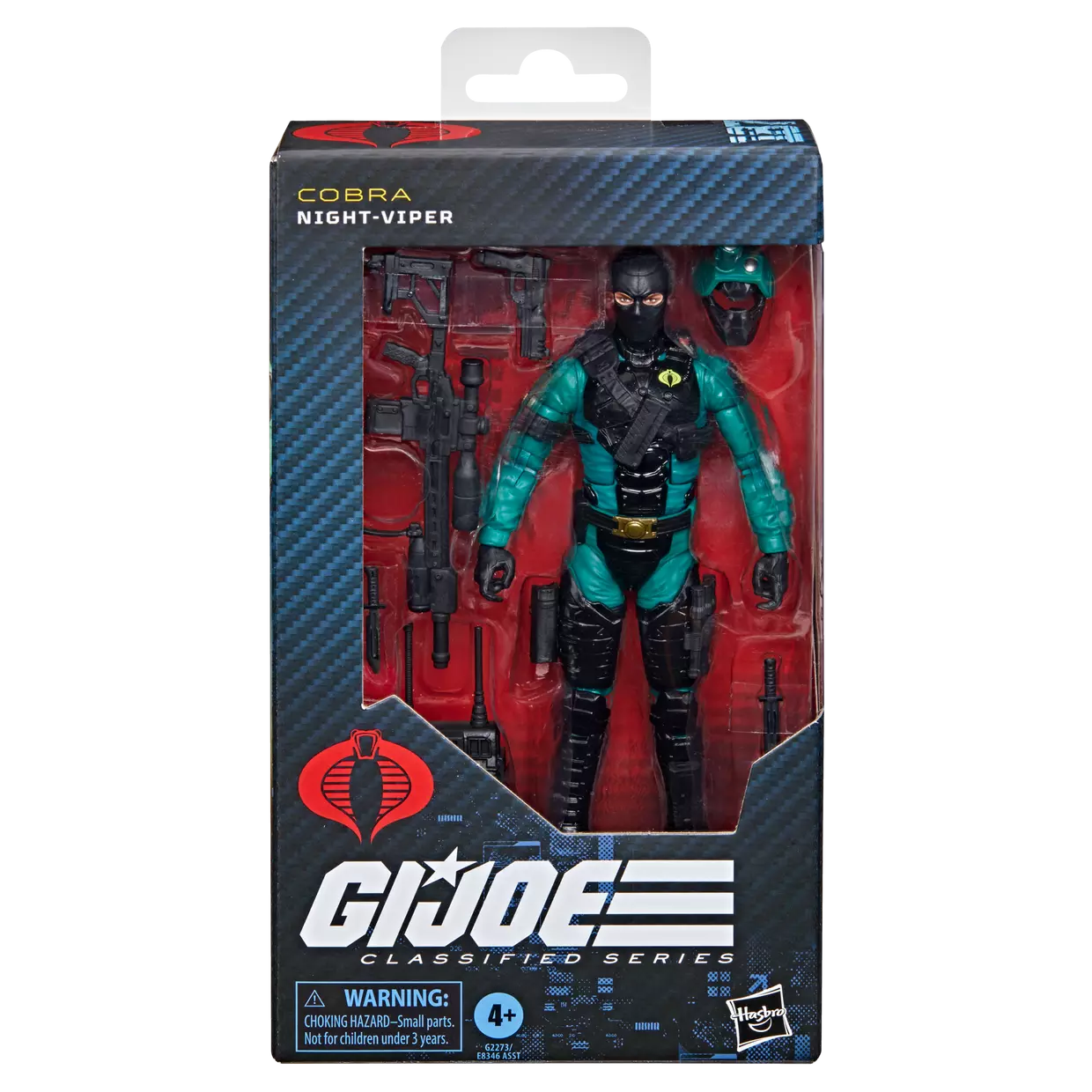🔥PRESALE🔥G.I. Joe Classified Series #187 Night-Viper Action Figure (Hasbro)
