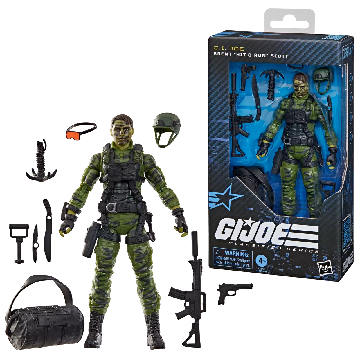 🔥PRESALE🔥G.I. Joe Classified Series #188 Brent "Hit & Run" Scott Action Figure (Hasbro)