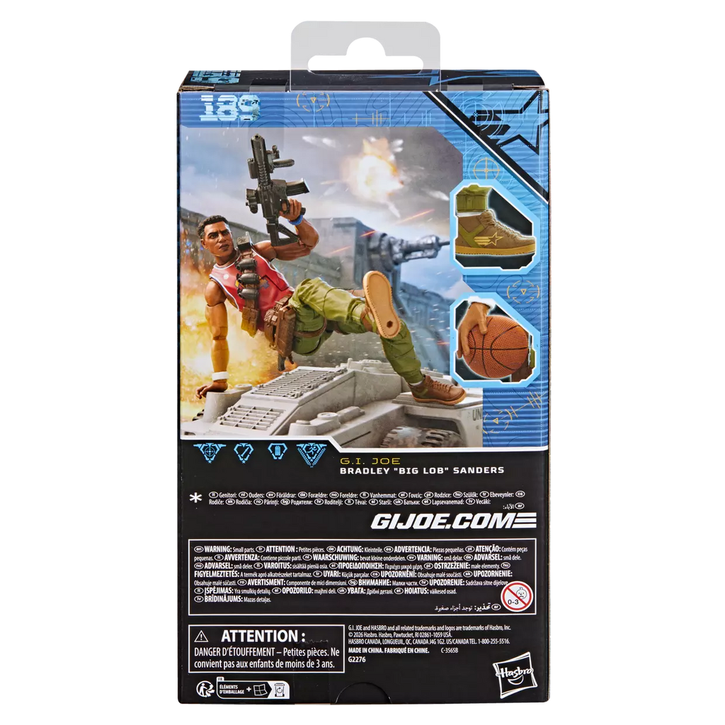 🔥PRESALE🔥G.I. Joe Classified Series #189 Bradley "Big Lob" Sanders Action Figure (Hasbro)