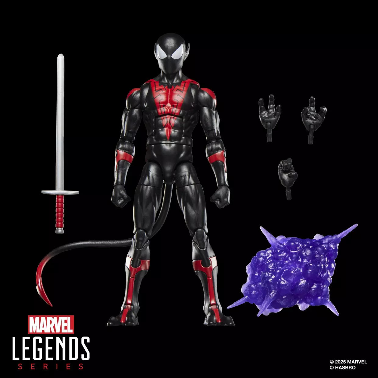 🔥PRESALE🔥Spider-Man Marvel Legends Retro Collection Spider-Man (Nightcrawler) Action Figure (Hasbro)