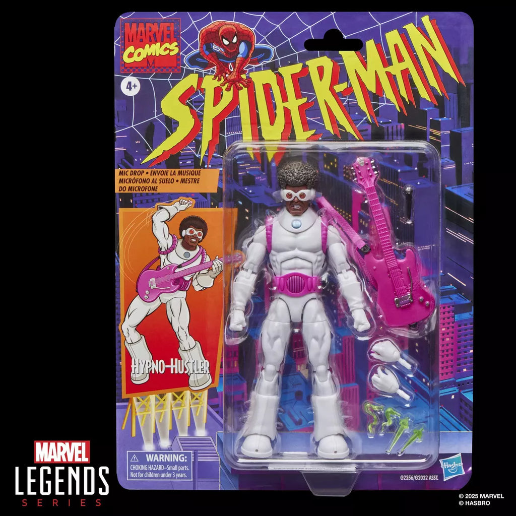 🔥PRESALE🔥Spider-Man Marvel Legends Retro Collection Hypno-Hustler Action Figure (Hasbro)