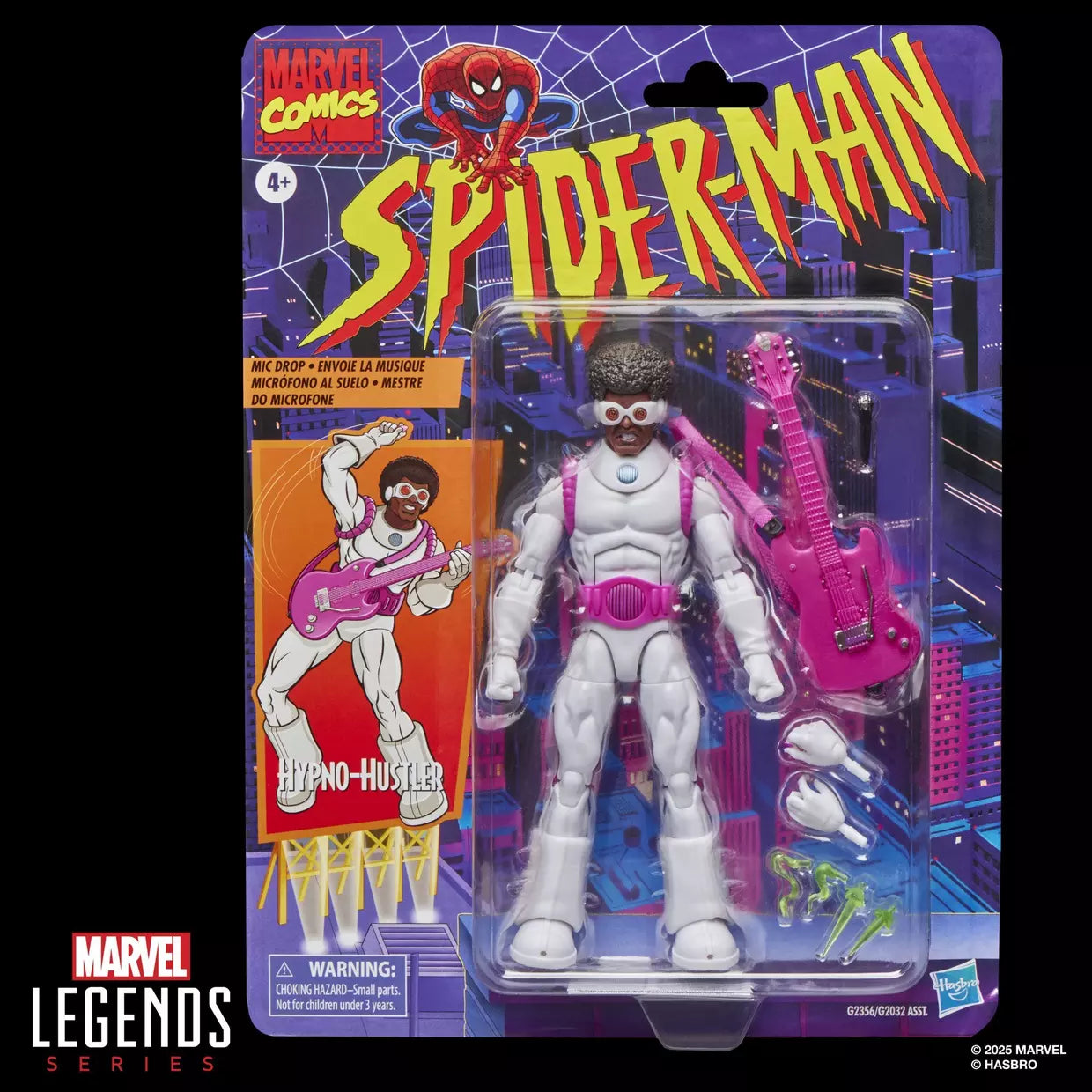 🔥PRESALE🔥Spider-Man Marvel Legends Retro Collection Hypno-Hustler Action Figure (Hasbro)