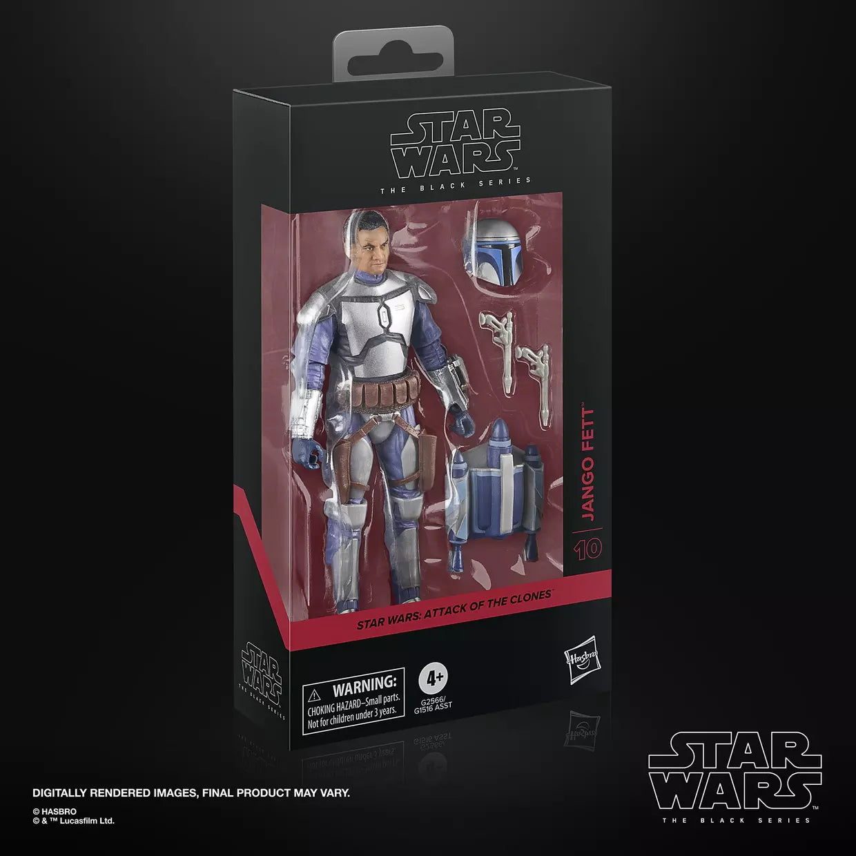 Star Wars: The Black Series Jango Fett (Attack of the Clones) Action Figure (Hasbro)