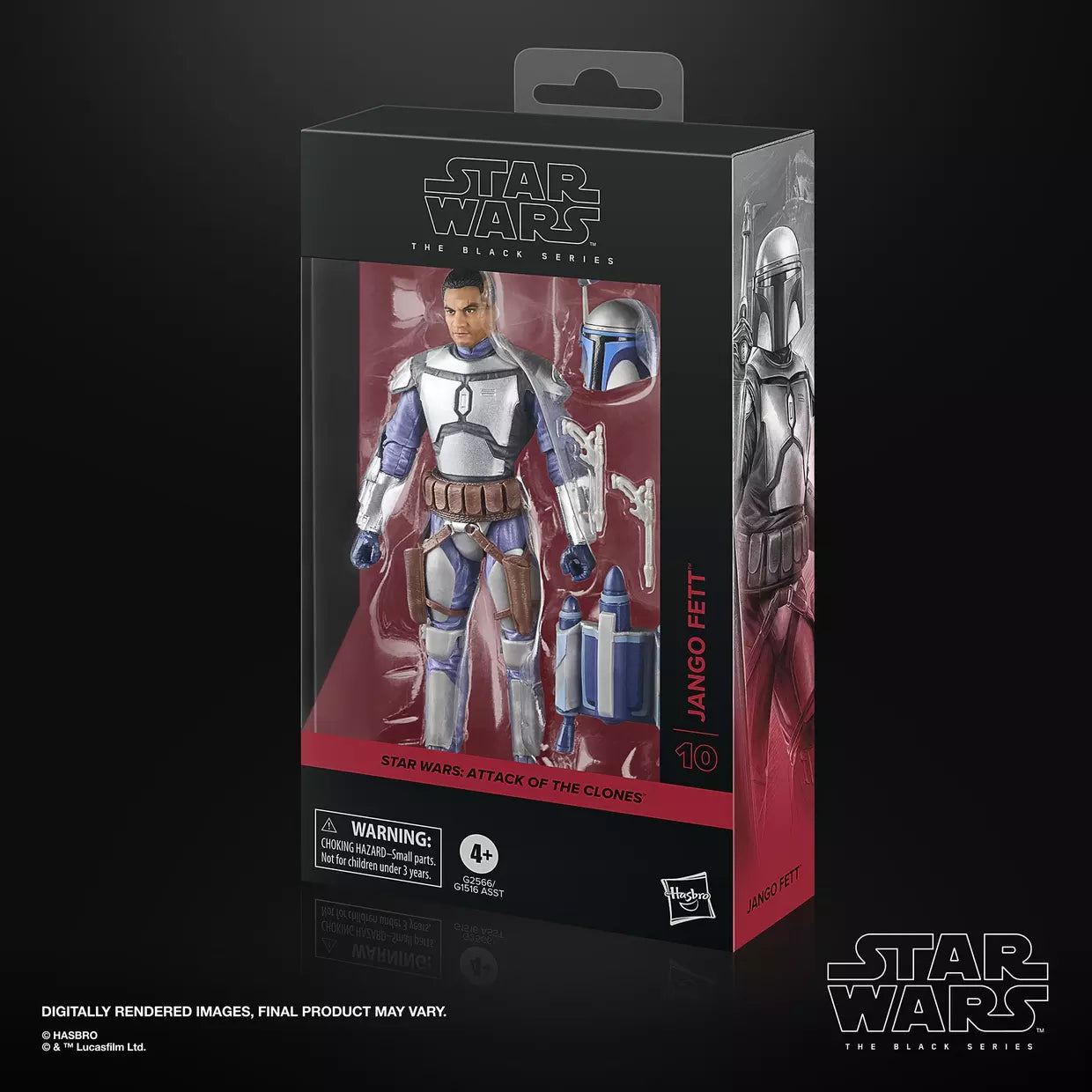 Star Wars: The Black Series Jango Fett (Attack of the Clones) Action Figure (Hasbro)