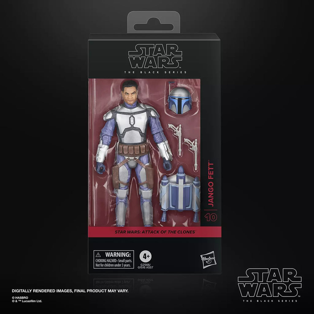 Star Wars: The Black Series Jango Fett (Attack of the Clones) Action Figure (Hasbro)