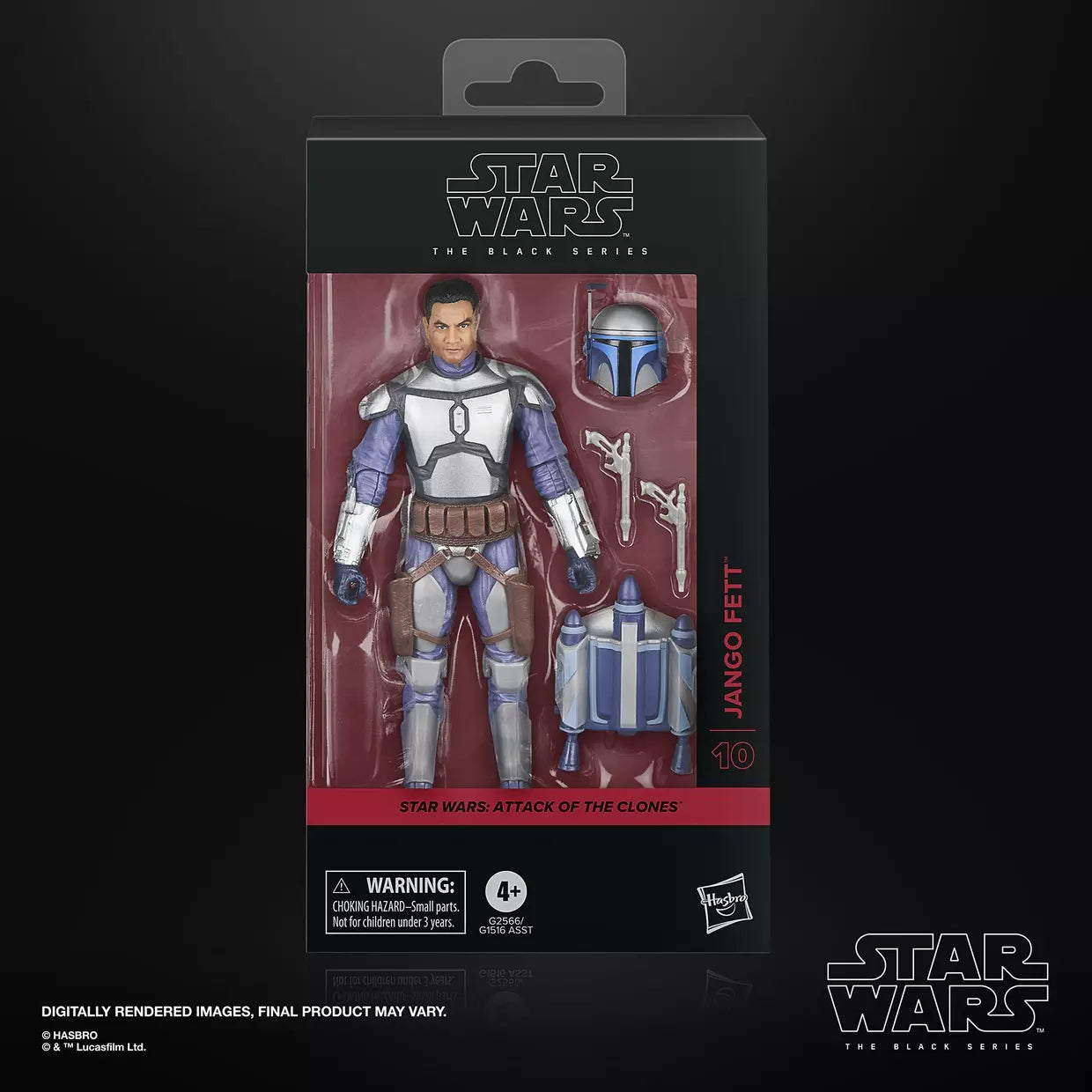 Star Wars: The Black Series Jango Fett (Attack of the Clones) Action Figure (Hasbro)