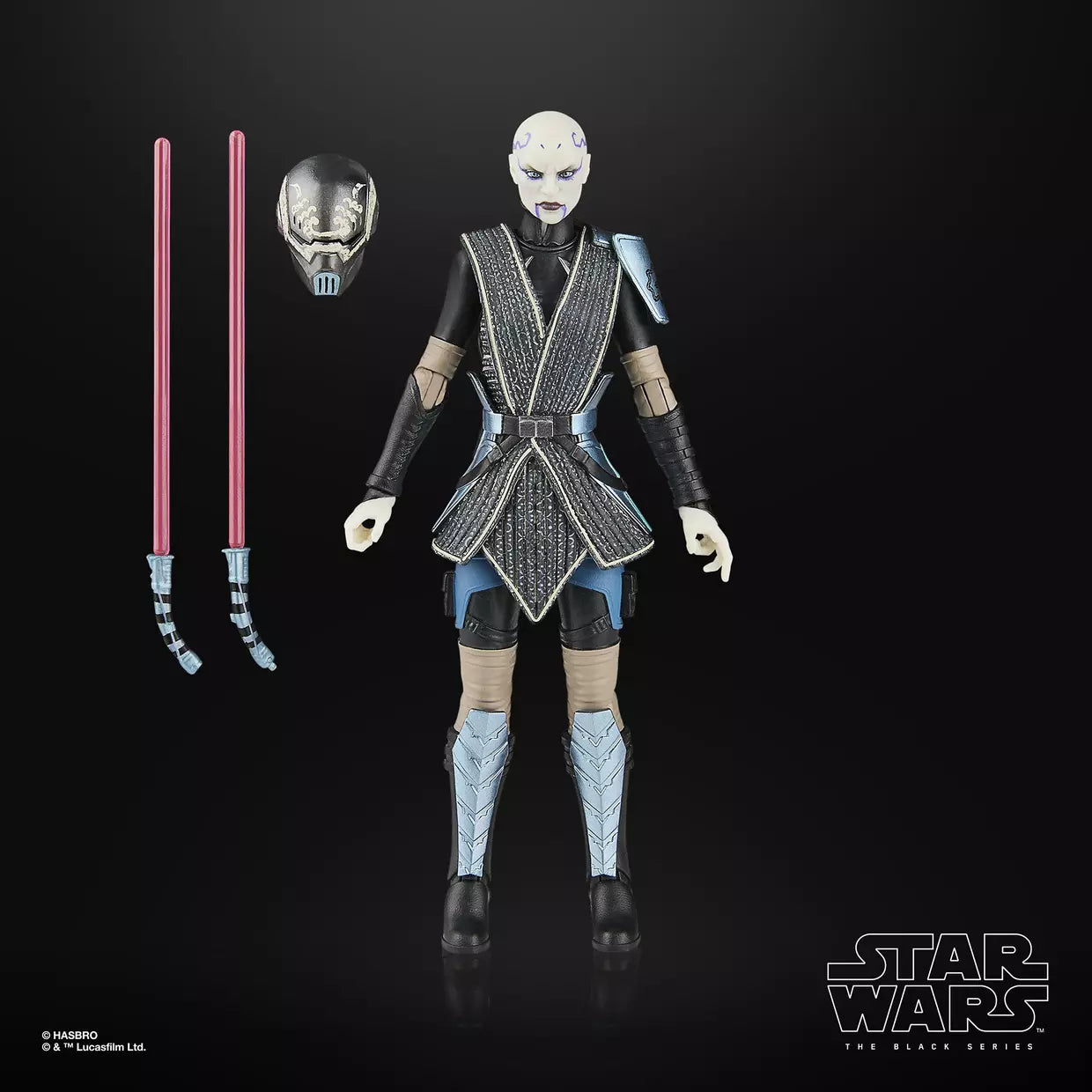Star Wars: The Black Series Asajj Ventress (The Clone Wars) Action Figure (Hasbro)