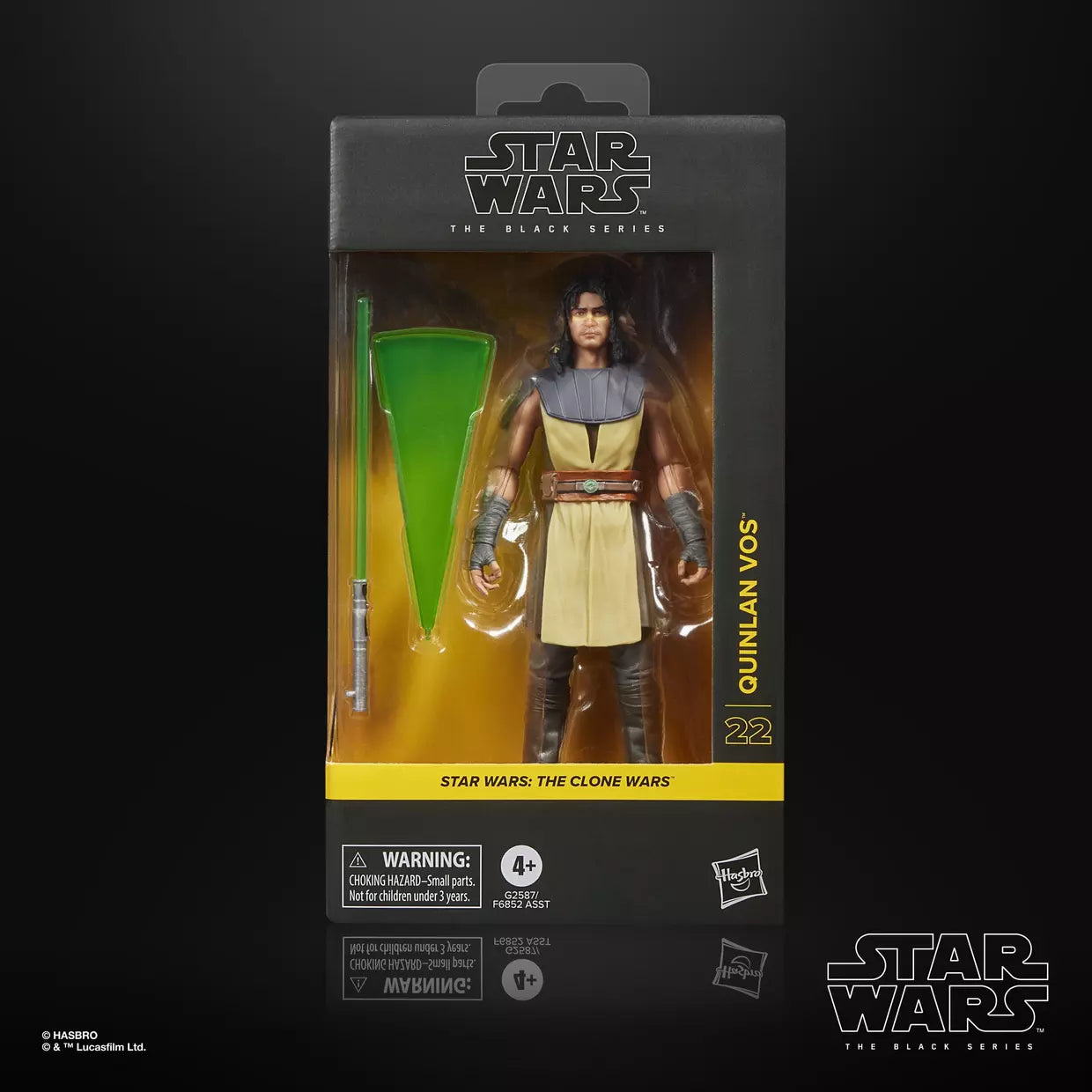 🔥PRESALE🔥Star Wars: The Black Series Quinlan Vos (The Clone Wars) Action Figure (Hasbro)