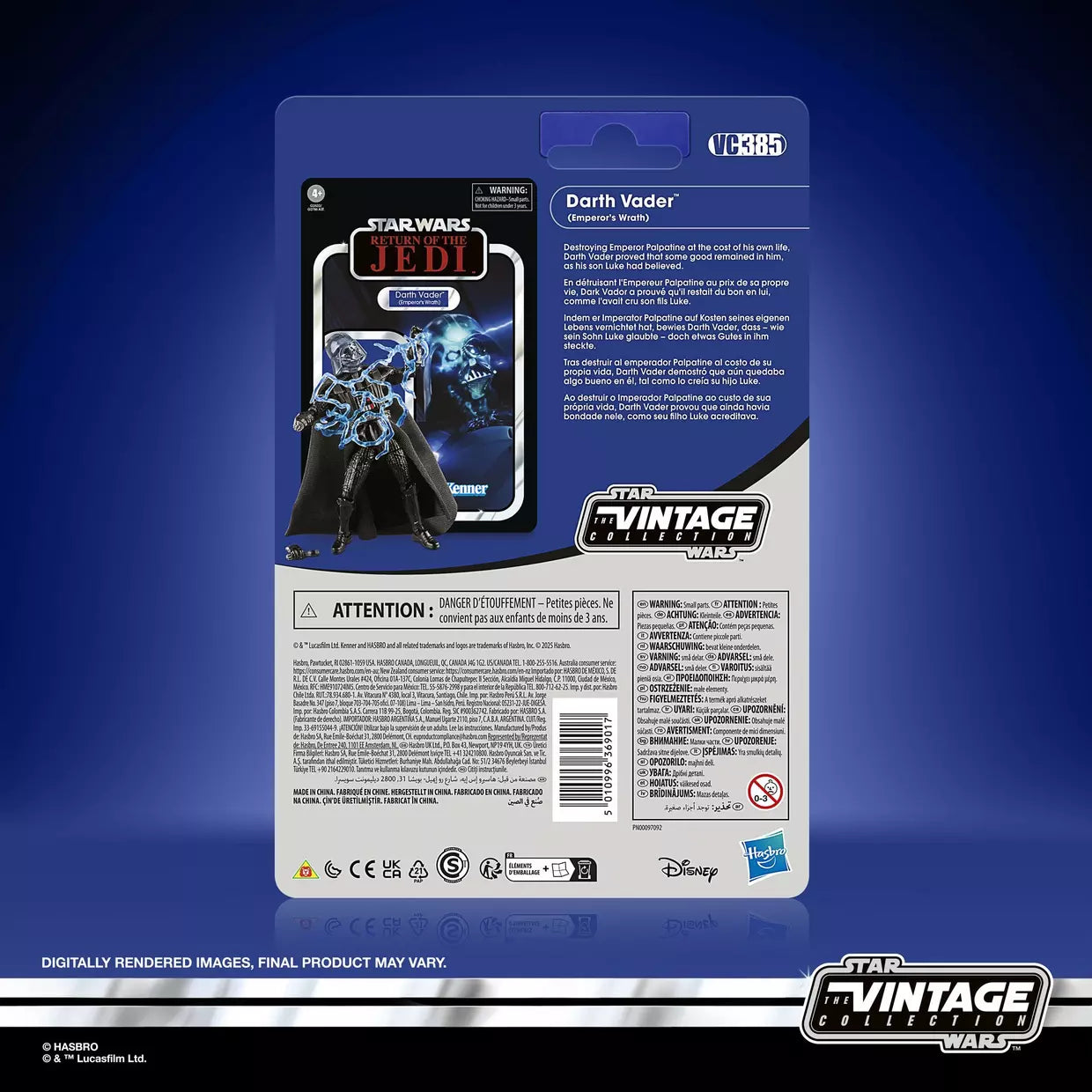 🔥PRESALE🔥Star Wars: The Vintage Collection Darth Vader (Emperor's Wrath) (Return of the Jedi) Action Figure (Hasbro)