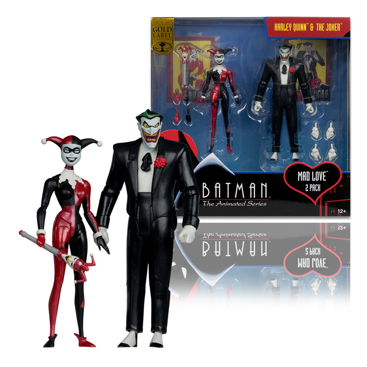 Batman: The Animated Series Harley Quinn & Joker (Mad Love) Action Figure Two-Pack (McFarlane Toys)