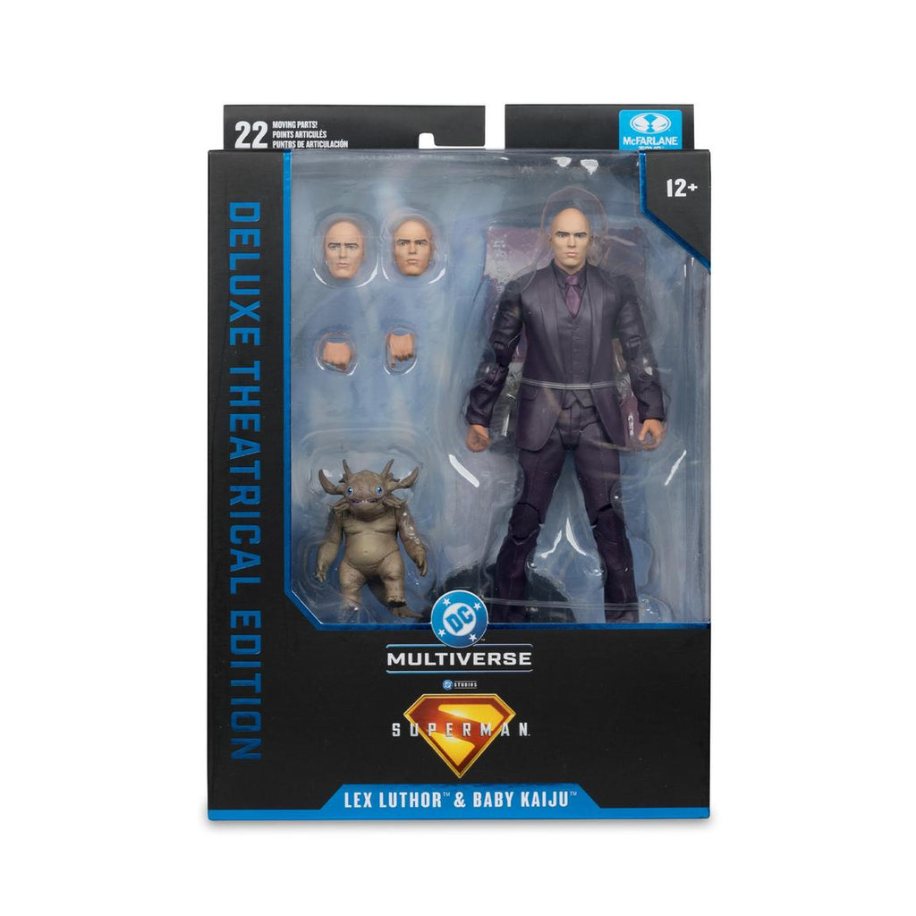 Superman (2025) DC Multiverse Lex Luthor & Baby Kaiju (Deluxe Theatrical Edition) Action Figure (McFarlane Toys)