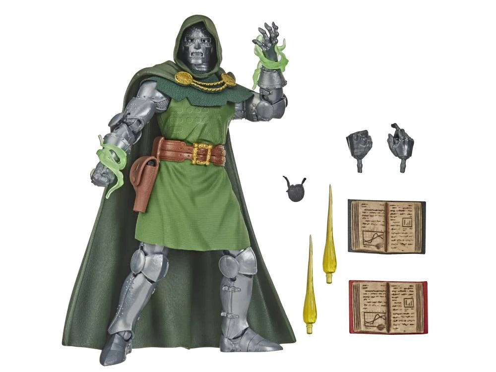 Fantastic Four Marvel Legends Retro Collection Doctor Doom Action Figure (Hasbro)