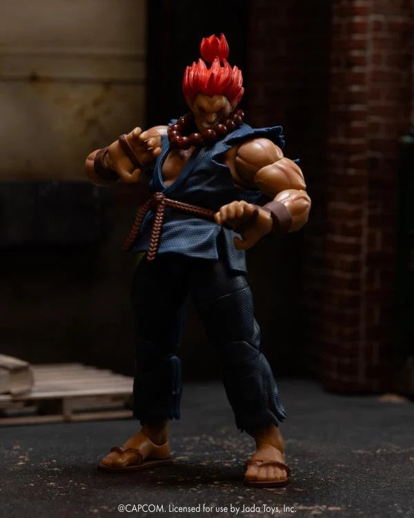 🔥PRESALE🔥Ultra Street Fighter II: The Final Challengers Akuma 1/12 Scale Action Figure (Jada Toys)