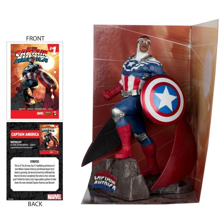 Marvel Comics Captain America (All-New Captain America #1) 1/10 Scale Figure (McFarlane Toys)