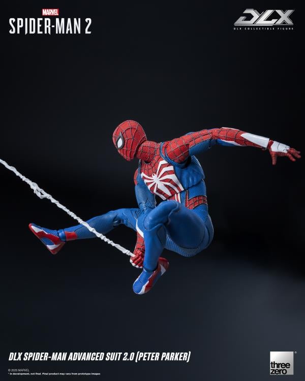 🔥PRESALE🔥Marvel's Spider-Man 2 DLX Spider-Man Advanced Suit 2.0 (Peter Parker) Action Figure (Threezero)