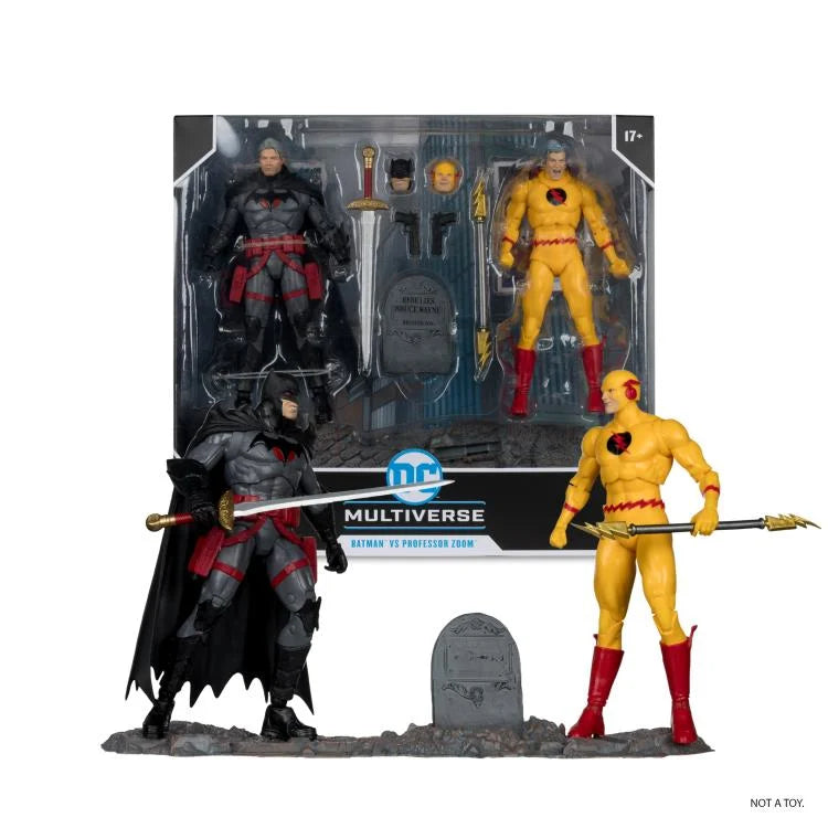 Flashpoint DC Multiverse Batman vs. Professor Zoom Action Figure Two-Pack (McFarlane Toys)
