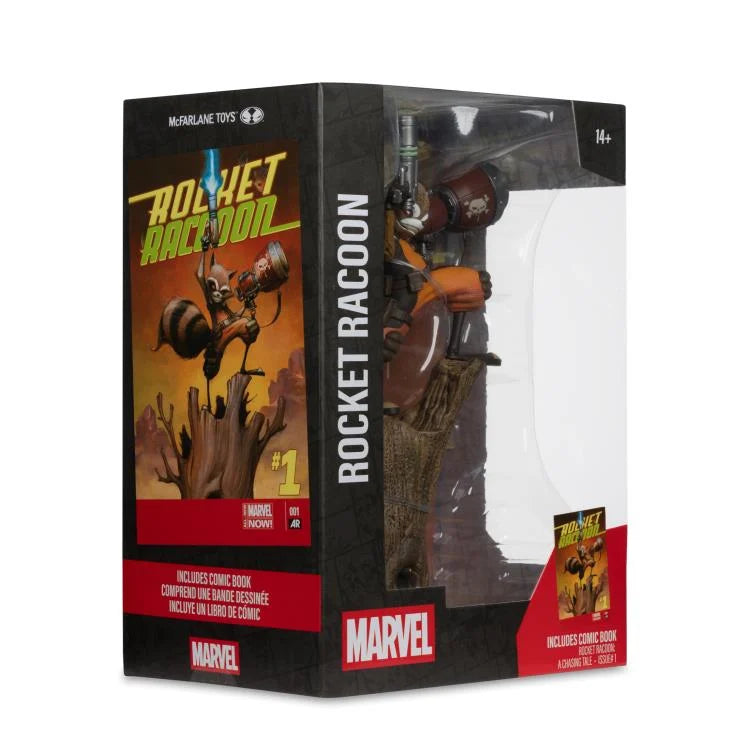 Marvel Comics Rocket Raccoon (Rocket Raccoon: A Chasing Tale #1) 1/6 Scale Figure (McFarlane Toys)