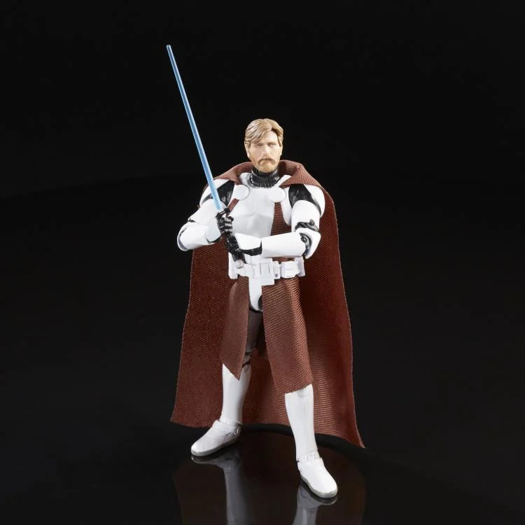 Star Wars: The Black Series 6" Clone Commander Obi-Wan Kenobi (The Clone Wars) Action Figure (Hasbro)