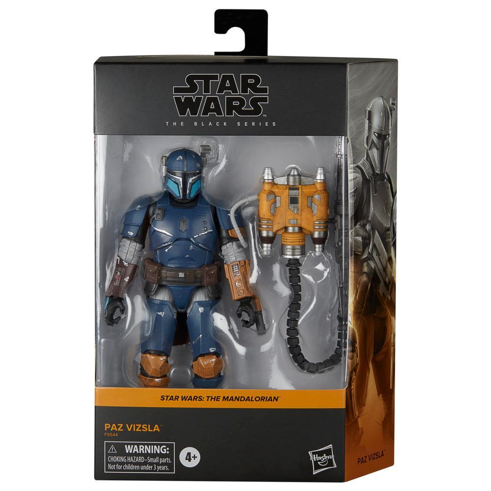 Star Wars The Black Series The Mandalorian Paz Vizsla 6-Inch Deluxe Action Figure (Hasbro)