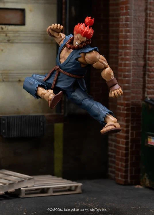 🔥PRESALE🔥Ultra Street Fighter II: The Final Challengers Akuma 1/12 Scale Action Figure (Jada Toys)