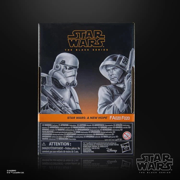 Star Wars The Black Series A New Hope Rebel Trooper & Stormtrooper Action Figure Set (Hasbro)