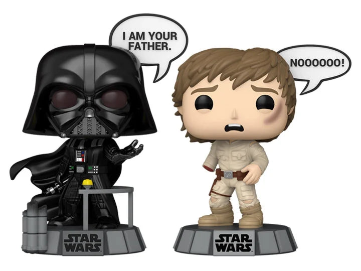 Star Wars Darth Vader & Luke Skywalker (I Am Your Father) Funko Pop! Two-Pack Figure