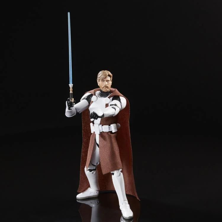 Star Wars: The Black Series 6" Clone Commander Obi-Wan Kenobi (The Clone Wars) Action Figure (Hasbro)