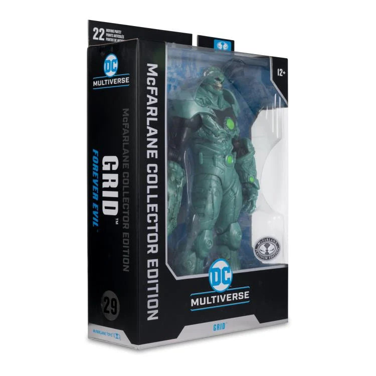 Forever Evil DC Multiverse Collector Edition Grid (Platinum Edition) Action Figure (McFarlane Toys)