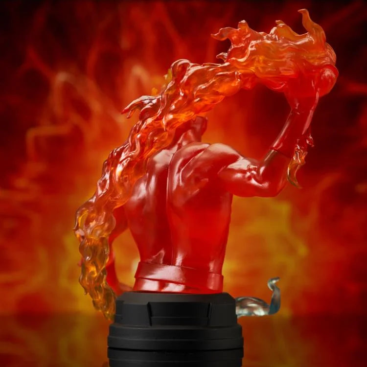 Marvel Comics Human Torch 1/6 Scale Limited Edition Bust (Diamond Select Toys)