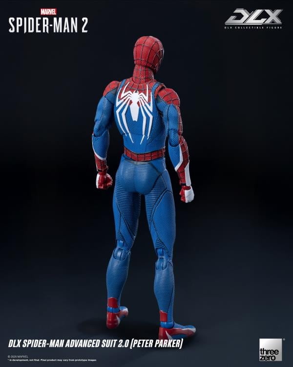 🔥PRESALE🔥Marvel's Spider-Man 2 DLX Spider-Man Advanced Suit 2.0 (Peter Parker) Action Figure (Threezero)