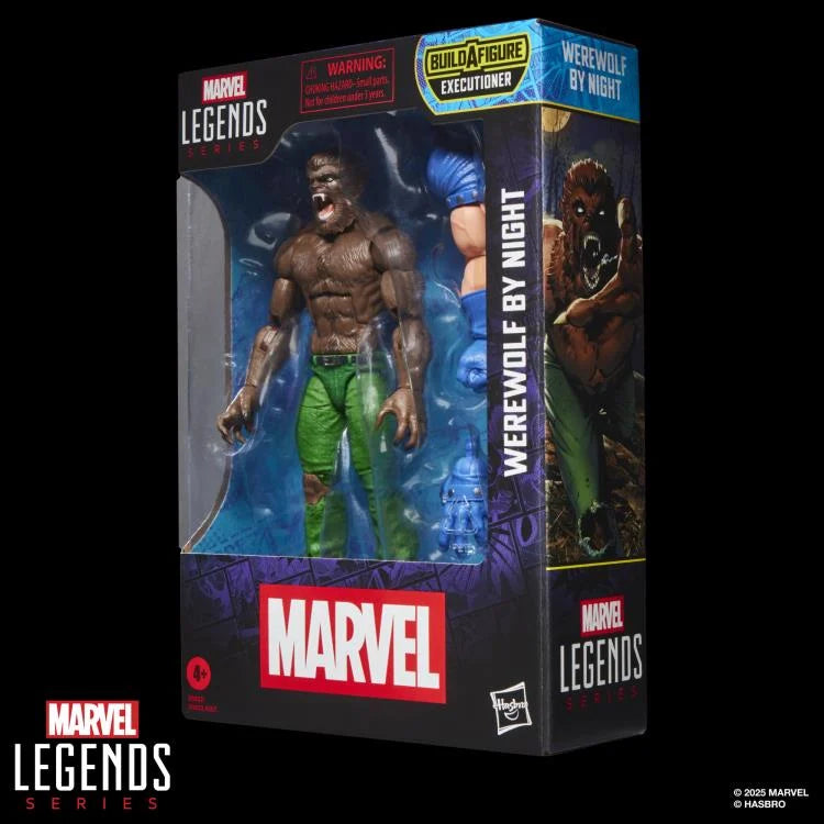 🔥PRESALE🔥Werewolf By Night Marvel Legends Werewolf By Night Action Figure (Executioner BAF) (Hasbro)
