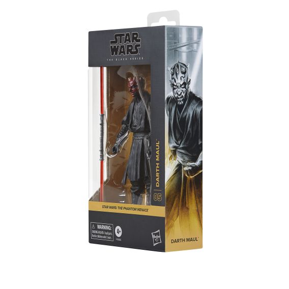 Star Wars The Black Series The Phantom Menace Darth Maul 6-Inch Action Figure (Hasbro)