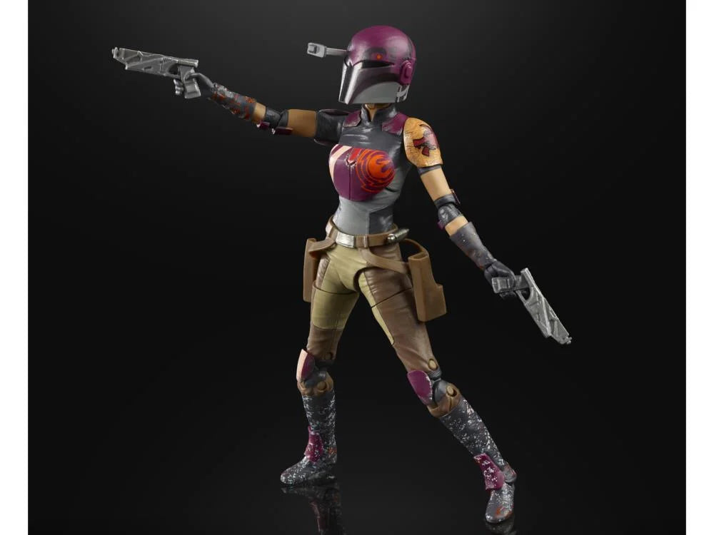 Star Wars The Black Series Rebels Sabine Wren 6-Inch Action Figure (Hasbro)