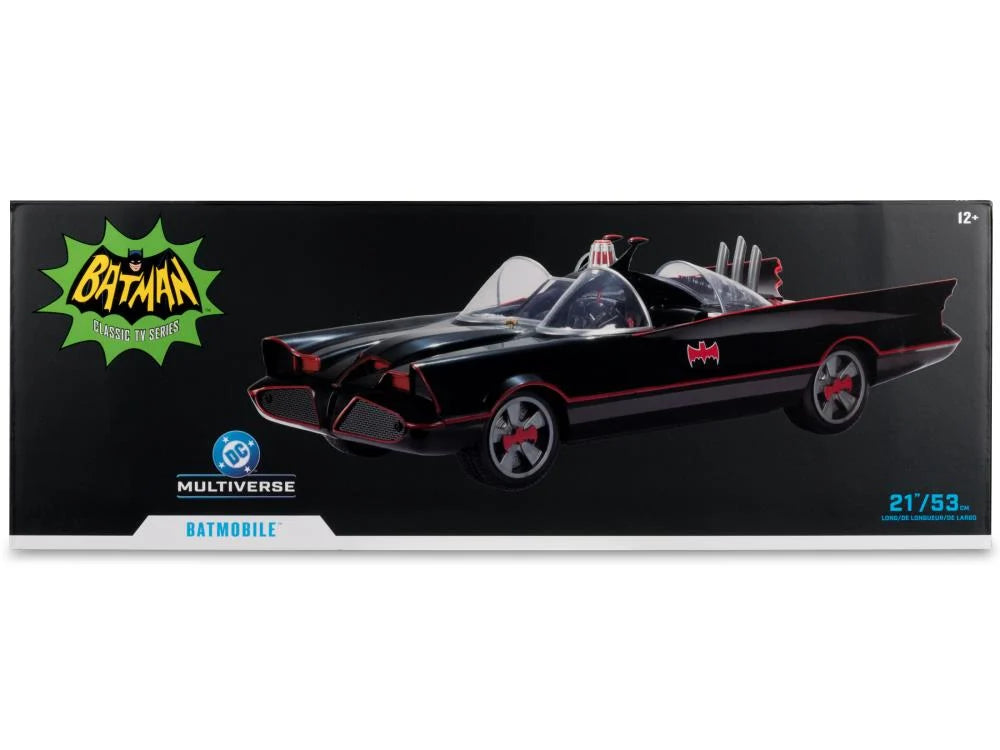 DC Multiverse Batman Batmobile Batman Classic TV Series Vehicle (McFarlane Toys)
